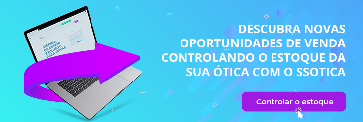 Venda mais controlando o estoque da sua ótica